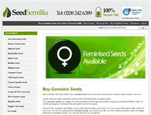 Tablet Screenshot of buycannabisseeds.co.uk